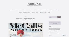 Desktop Screenshot of blog.pattern-vault.com